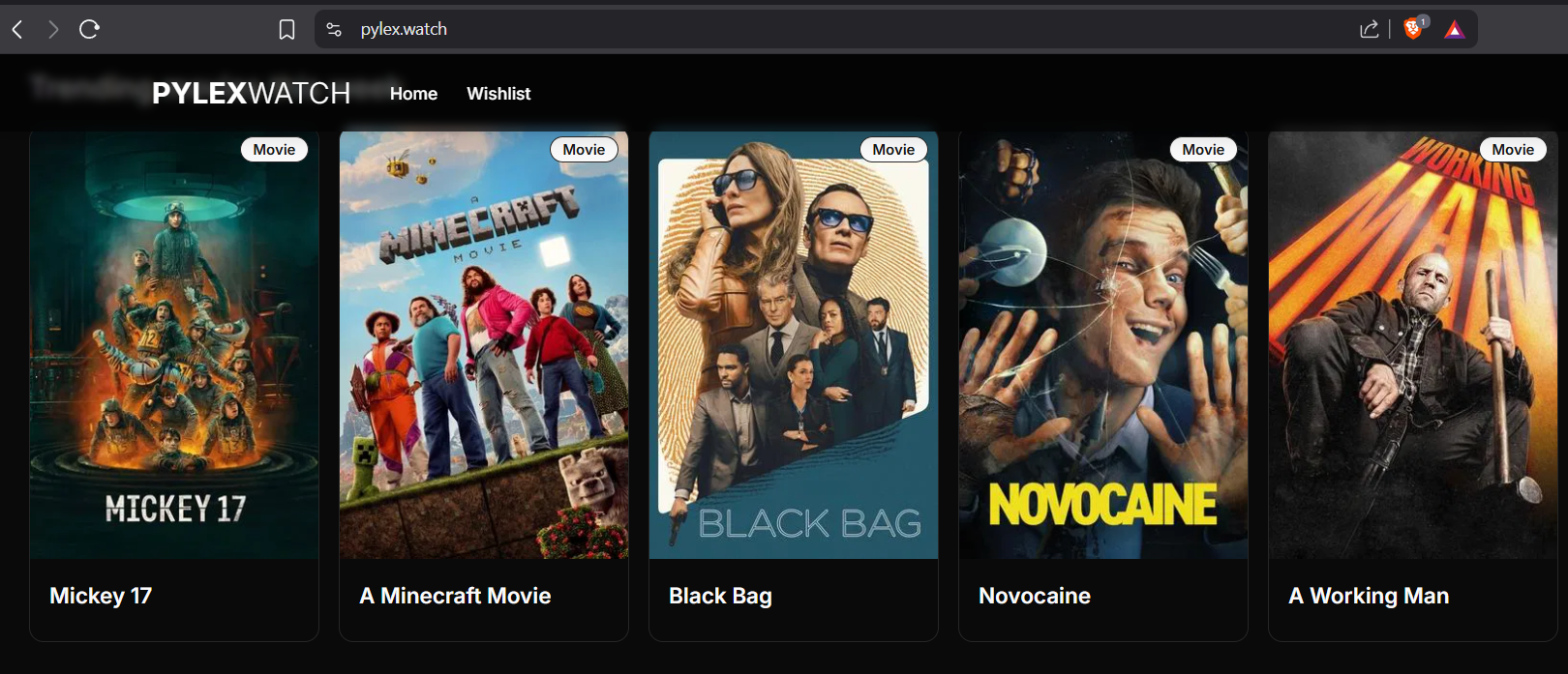 Pylex.watch Screenshot